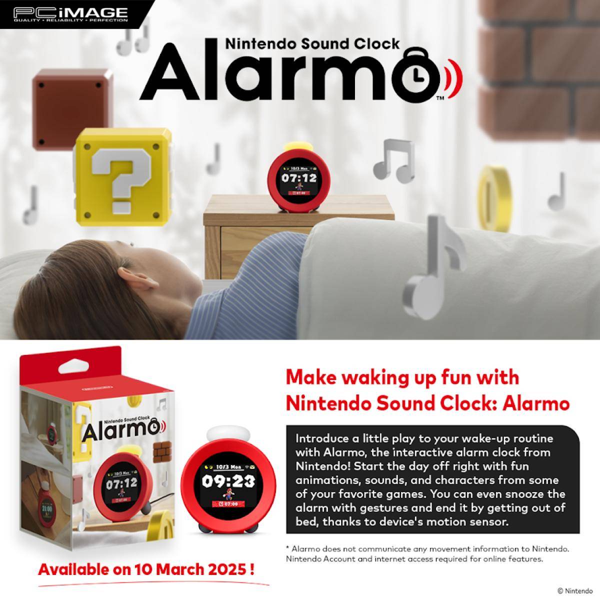 Nintendo Sound Clock: Alarmo | PC Image