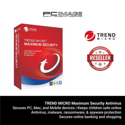TREND MICRO Maximum Security Antivirus