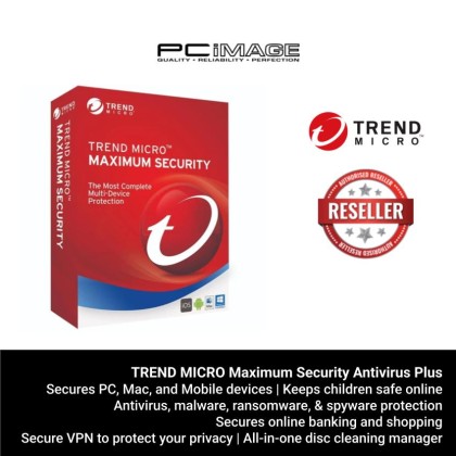 TREND MICRO Maximum Security Antivirus Plus