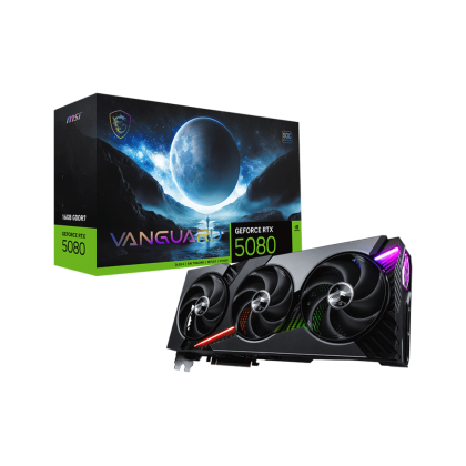 MSI GEFORCE RTX5080 VANGUARD SOC 16GB GDDR7 GPU GRAPHIC CARD MSI GEFORCE RTX5080 VANGUARD SOC 16GB GDDR7 GPU GRAPHIC CARD