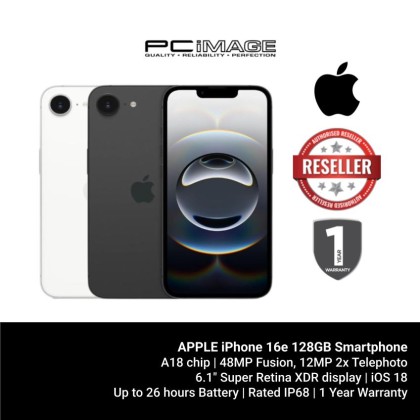 APPLE iPhone 16e 128GB Smartphone