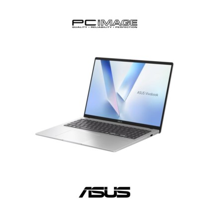 ASUS VIVOBOOK 16 (A1607C-AMB222WS/AMB223WS) U5-225H, 16GB DDR5, 512GB SSD, Intel, 16" WUXGA 60HZ, Win11, OfficeHNS24+365 BASIC, 2 Years Warranty - Cool Silver ASUS VIVOBOOK 16 (A1607C-AMB222WS/AMB223WS) U5-225H, 16GB DDR5, 512GB SSD, Intel, 16" WUXGA 60HZ, Win11, OfficeHNS24+365 BASIC, 2 Years Warranty - Cool Silver