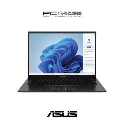 ASUS ZENBOOK 14 OLED (UM3406K-AQD112WS) AI 7-350, 16GB LPDDR5X, 512GB SSD, Radeon, 14"WUXGA 60Hz OLED, Win11H, OfficeHNS24+365 Basic Jade Black
