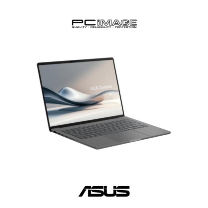 ASUS ZENBOOK A14 (UX3407Q-ASB0226WS/28WS) SD X1-26-100, 32GB LPDDR5X, 1TB SSD, Qualcomm Adreno, 14" WUXGA 60HZ, Win11H, OfficeHNS24+365 Basic, 2 Years Warranty