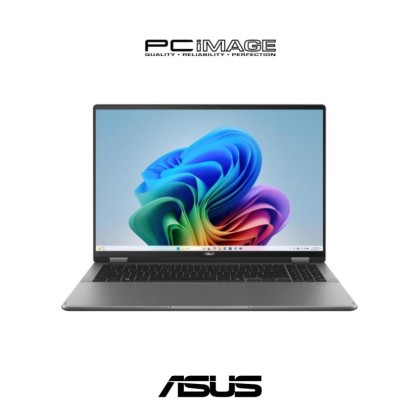 ASUS VIVOBOOK 16 FLIP (TP3607S-ARJ128WS) U7-258V, 32GB LPDDR5X, 1TB SSD, Intel ARC, 16" 3K OLED 120HZ, Win11H, OfficeHSN24+365 Basic, 2 Years Warranty Matte Grey ASUS VIVOBOOK 16 FLIP (TP3607S-ARJ128WS) U7-258V, 32GB LPDDR5X, 1TB SSD, Intel ARC, 16" 3K OLED 120HZ, Win11H, OfficeHSN24+365 Basic, 2 Years Warranty Matte Grey