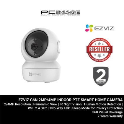 EZVIZ C6N 2MP/4MP INDOOR PTZ SMART HOME CAMERA 2YW