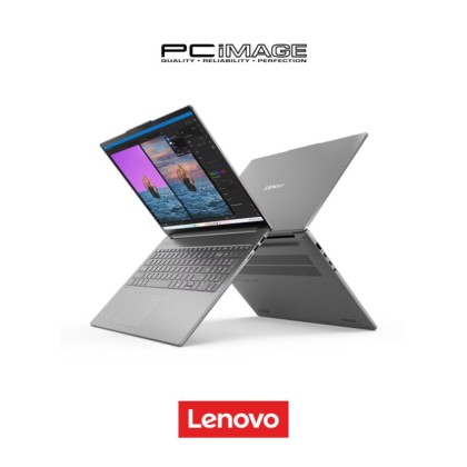 LENOVO Idepad Slim 5 16AHP10-83HW0003MJ/04MJ 16" Laptop Steel Grey (R7-8845HS, 16GB DDR5, 512GB SSD,AMD Radeon, 16" 2.8K (2880X1800) OLED, Win11H, OfficeHNS24, 2YW)