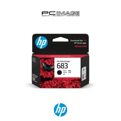 HP 683 Black Original Ink Advantage Cart 