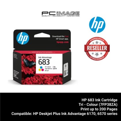 HP 683 Tri-color Original Ink Advantage 