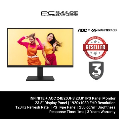 INFINITE + AOC 24B20JH3 23.8" IPS Panel Monitor INFINITE + AOC 24B20JH3 23.8" IPS Panel Monitor