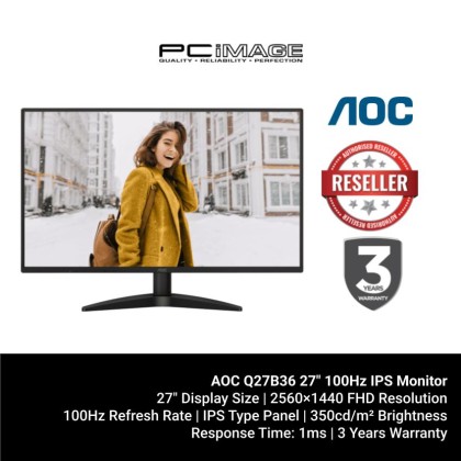 AOC Q27B36 27" 100Hz IPS Monitor