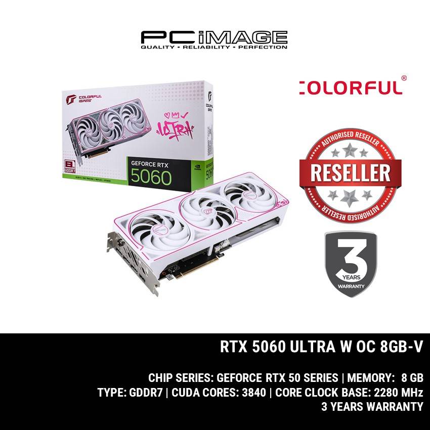 Y*様 COLORFUL iGAME RTX3050 Ultra W OC 8G Colorful iGame RTX 3050 Ultra W DUO OC V2 Specs