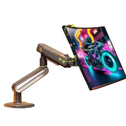 NB NORTH BAYOU A6 MONITOR ARM GAS-STRUT FLEXI MOUNT 360 DEGREE ROTATABLE FOR 32" - 60", UP TO 20KG