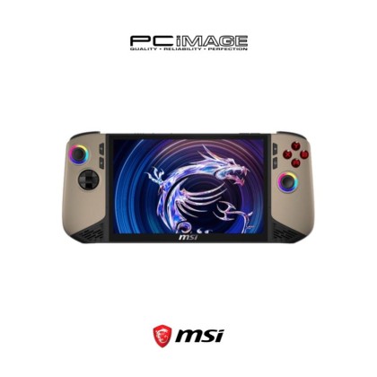 MSI CLAW 8 AI+ A2VM SUPER PACK-053MY Copilot+ PC Handhelds Sandstorm (U7-258V, 32GB LPDDR5, 1TB SSD, Intel Arc, 8" FHD 120HZ, Win11H, 1YW) + BUNDLE