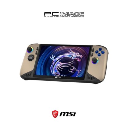 MSI CLAW 8 AI+ A2VM SUPER PACK-053MY Copilot+ PC Handhelds Sandstorm (U7-258V, 32GB LPDDR5, 1TB SSD, Intel Arc, 8" FHD 120HZ, Win11H, 1YW) + BUNDLE