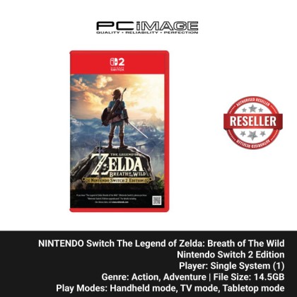 NINTENDO Switch The Legend of Zelda: Breath of The Wild Nintendo Switch 2 Edition