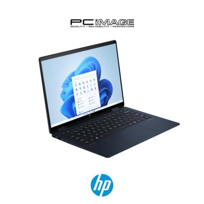 HP ENVY X360 14-FC0185TU/14-FC0186TU ULTRA 7-155U/16GB DDR5-6400(OB)/512GB/INTEL INTEGRATED/14" WUXGA TOUCH/W11H/MS24+BASIC 365/2YW/ATHMOSPHERIC BLUE/METEOR SILVER (BACKPACK+PEN)