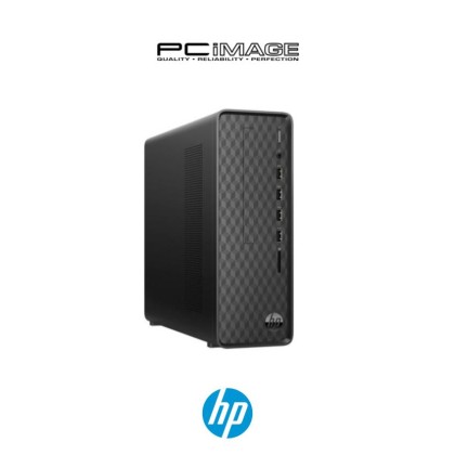 HP SlimLine PC S01-PF4017D Desktop PC Black (i3-14100, 8GB RAM, 512GB SSD, Intel, Win11H, OfficeMS24+365 Basic, 3YW)
