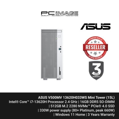 ASUS V500MV 13620H033WS Mini Tower (15L) 