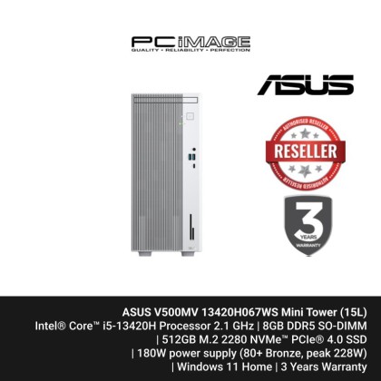 ASUS V500MV 13420H067WS Mini Tower (15L) ASUS V500MV 13420H067WS Mini Tower (15L)