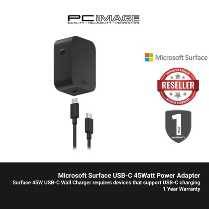 Microsoft Surface USB-C 45Watt Power Adapter Microsoft Surface USB-C 45Watt Power Adapter