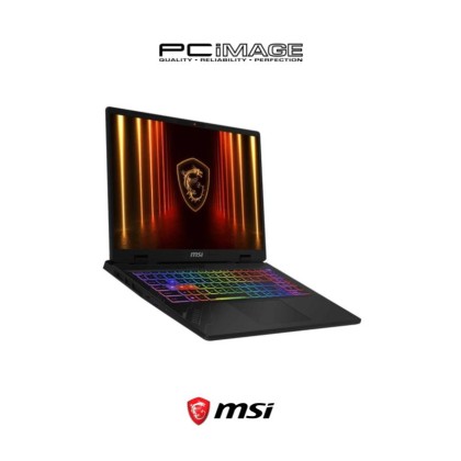 MSI Crosshair A16 HX D8WFKG-019MY 16" Gaming Laptop Cosmos Grey (R9-8940HX, 16GB 5600MHZ, 1TB SSD, RTX5060 8GB, 16" QHD+ 240HZ, Win11H, 2YW)