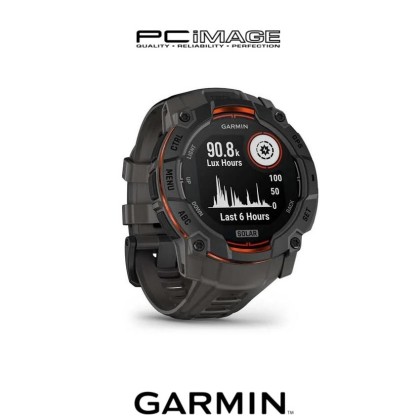 GARMIN INSTINCT 3 SOLAR (50MM BLACK) | SOLAR CHARGING | 2YW