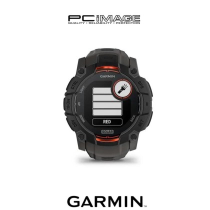 GARMIN INSTINCT 3 SOLAR (50MM BLACK) | SOLAR CHARGING | 2YW