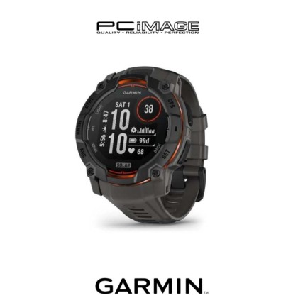 GARMIN INSTINCT 3 SOLAR (50MM BLACK) | SOLAR CHARGING | 2YW