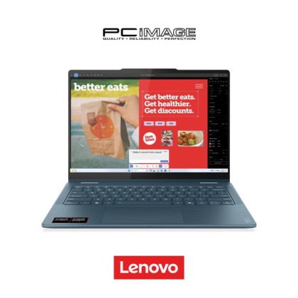 LENOVO Yoga 7 2-IN-1 14AKP10-83JR006UMJ 14" Laptop Tidal Teal (R7-350, 24GB DDR5, 512GB SSD, Radeon, 14" WUXGA OLED, Win11H, OfficeHome24, 2YW)
