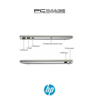 HP 15-FD0617TU/18TU/19TU/21TU 15.6" Laptop (C5-120U, 8GB RAM, 512GB SSD, Intel UHD, 15.6" FHD, Win11H, Office24+365 Basic, 2YW)