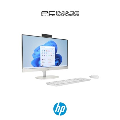 HP 24-CR0145D AIO Desktop PC White (i3-1315U, 8GB DDR4, 512GB SSD, Intel, 23.8" FHD IPS, Win11H, OfficeHNS, 3YW)