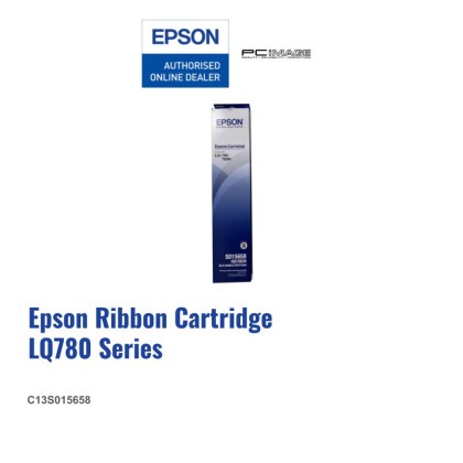 EPSON C13S015658 ORIGINAL BLACK RIBBON 32M (FOR LQ780 SERIES)