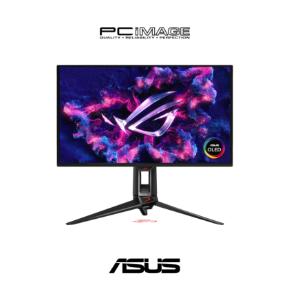 ASUS ROG Swift OLED PG27UCDM gaming monitor 27" 4kQD-OLED PANEL | 240HZ | 0.03MS | OLED Anti-Flicker 2.0| G-Sync | DP|HDMI|USB-C|PD-90W| 3YW