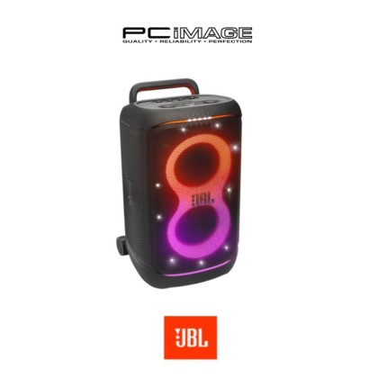 JBL PARTYBOX 520 – BLACK | 400W AI SOUND BOOST | 15H PLAYTIME | REPLACEABLE BATTERY | IPX4 SPLASHPROOF | BT5.4 & AURACAST | MIC & GUITAR INPUTS | 1YW