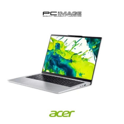 ACER SWIFT GO 14 SFG14-74T-96C0/ULTRA 9 285H/32GB D5(OB)/1TB G4/ARC/14" WUXGA TOUCH/W11H/HOME24/2YW(1STYITW)/BACKLIT/PURE SILVER