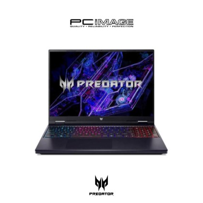 ACER Predator Helios NEO 16 PHN16-72-52TR 16" Gaming Laptop Black (i5-14450HX, 16GB DDR5, 1TB SSD, GeForce RTX4050 6GB, 16" WQXGA 165HZ, Win11H, 2YW) + FREE RM150 TNG