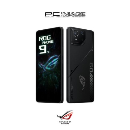 ASUS ROG Phone 9FE Gaming Smartphone (SnapDragon 8 Gen 3 | 12GB RAM | 256B ROM | 6.78" 185Hz AMOLED | 5500mAh | 65W Hypercharge | Android 15) ASUS ROG Phone 9FE Gaming Smartphone (SnapDragon 8 Gen 3 | 12GB RAM | 256B ROM | 6.78" 185Hz AMOLED | 5500mAh | 65W Hypercharge | Android 15)