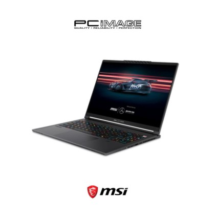 MSI STEALTH A16 MERCEDES AMG AI+ A3XWGG-037MY RYZEN AI 9 370/32GB 5600MHZ(16+16)/2TB SSD/RTX5070 8GB/16" QHD+ OLED 240HZ/W11H/2YW/MERCEDES SELENITE GRAY/PER KEY RGB GAMING KB COPILOT KEY(LIMITED EDITION)