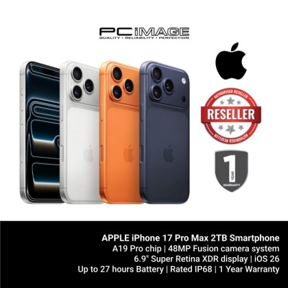 [ PRE-ORDER ] APPLE iPhone 17 Pro Max 2TB Smartphone