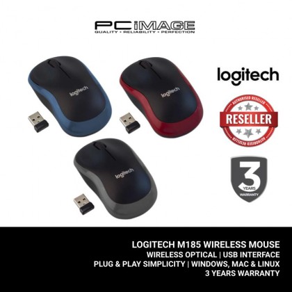 LOGITECH M185 Compact Wireless Mouse