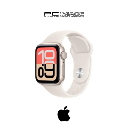 [ PRE-ORDER ] APPLE Watch SE 3 GPS + Cellular 40mm Starlight Aluminium Case with Starlight Sport Band