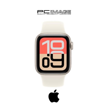 [ PRE-ORDER ] APPLE Watch SE 3 GPS + Cellular 44mm Starlight Aluminium Case with Starlight Sport Band