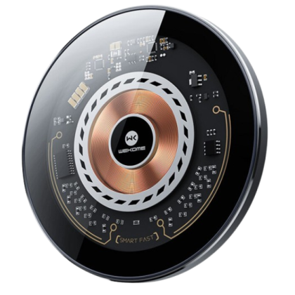 WEKOME WP-U164 15W TRANSPARENT MATAL DESKTOP WIRELESS CHARGER 