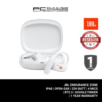 JBL ENDURANCE ZONE IP68/OPEN-EAR/32H BATT/4 MICS/BT5.3/GOOGLE FINDER/1YW