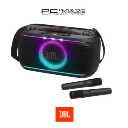 JBL PARTYBOX ON-THE-GO 2 100W RMS/15H BATT/IPX4/2X WRLS MIC/BT5.4/AURACAST/1YW