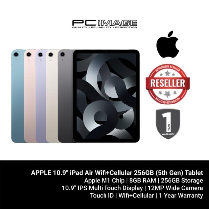 APPLE iPad AIR 11" (6th Gen) 128GB Wifi+Cellular M2 Tablet Space Grey