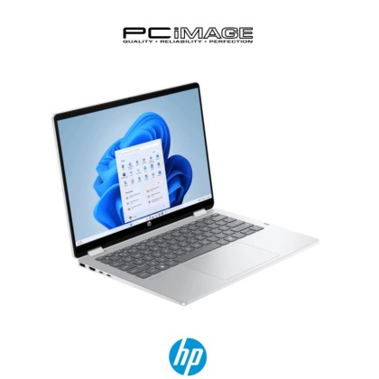 HP OMNIBOOK 5 FLIP 14-FP0095TU/CORE 5-120U/16GB/512GB G4/14" 2K TOUCH/W11H/HOME24/GLACIER SILVER /2YW