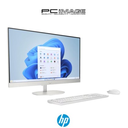 HP AIO 24-CR0142D R3-7320U/8GB LPDDR5/512GB SSD/UMA/23.8" FHD NT/W11H/MS24+365 BASIC/WHITE/3Y3D
