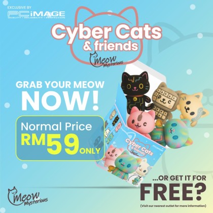 PC IMAGE BLIND BOX - CYBER CATS & FRIENDS